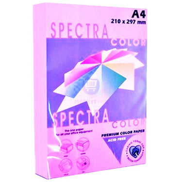 Spectra Color Paper 80gm Pack of 100 Sheets